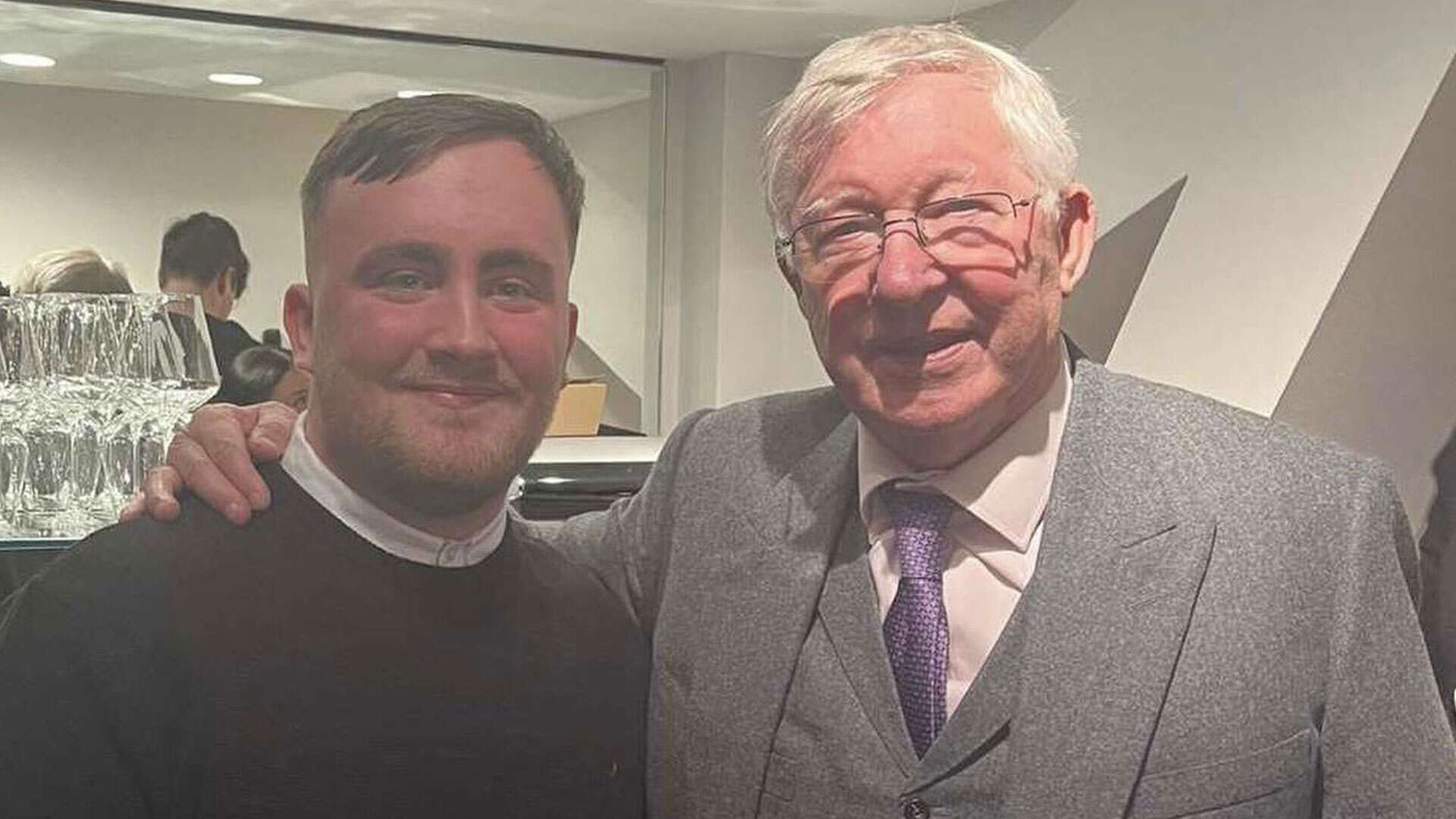 Luke Littler reveals the advice Sir Alex Ferguson gave his dad about him