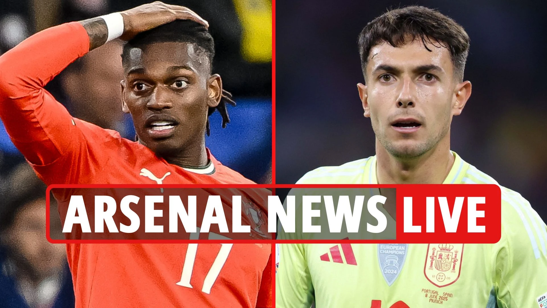 Gunners 'eye Leao', Zubimendi in London to COMPLETE switch, Norgaard linked