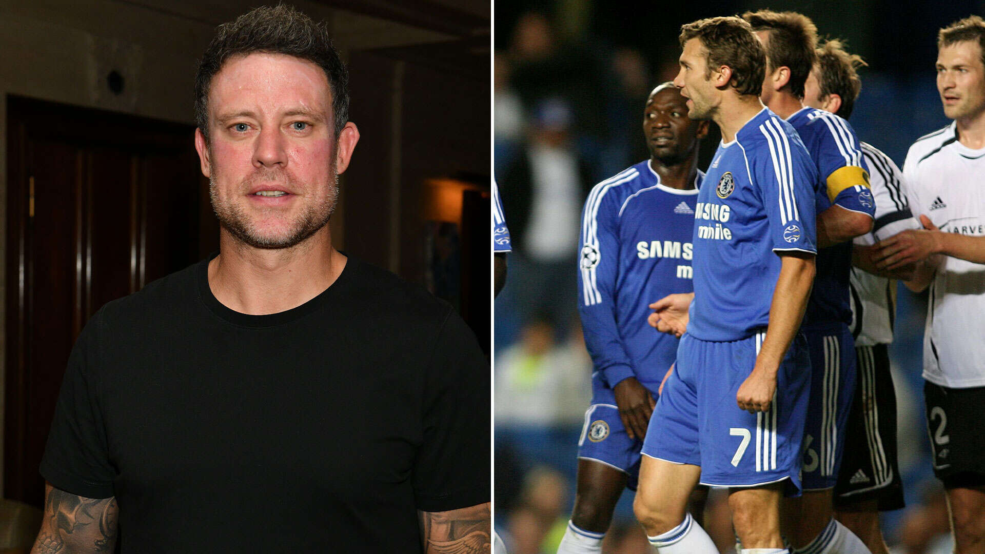 Wayne Bridge recalls fight between two Chelsea teammates which left one KO'd