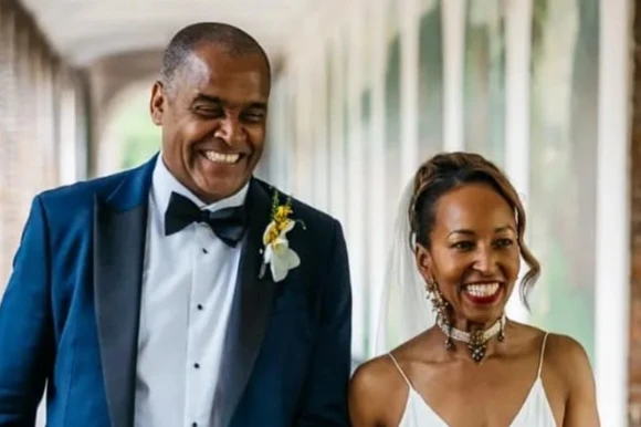 Ex-Prem star Mark Bright, 62, marries Ian Wright's estranged sister