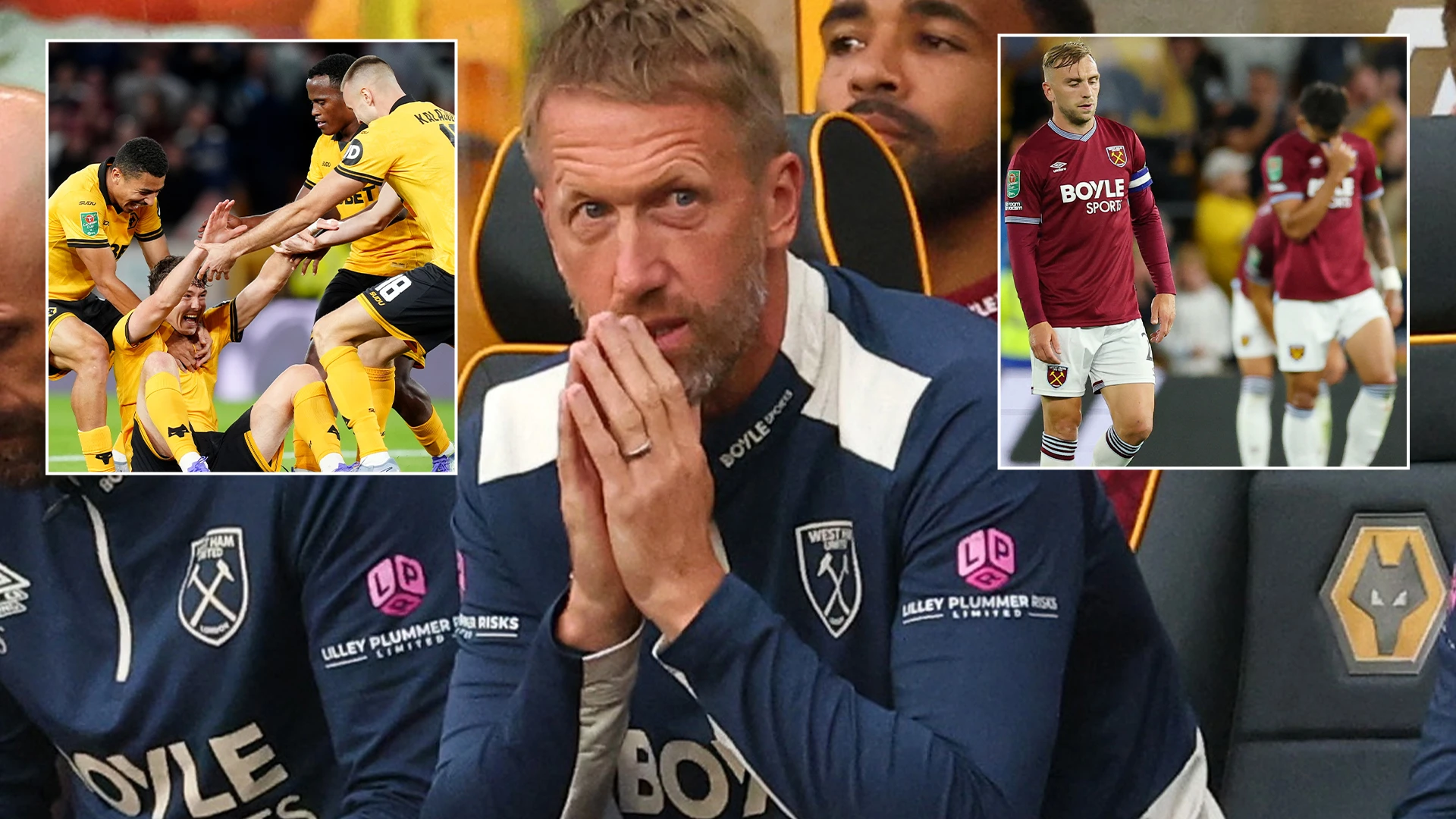 Potter's job hangs by a thread as Hammers crash out of Carabao Cup