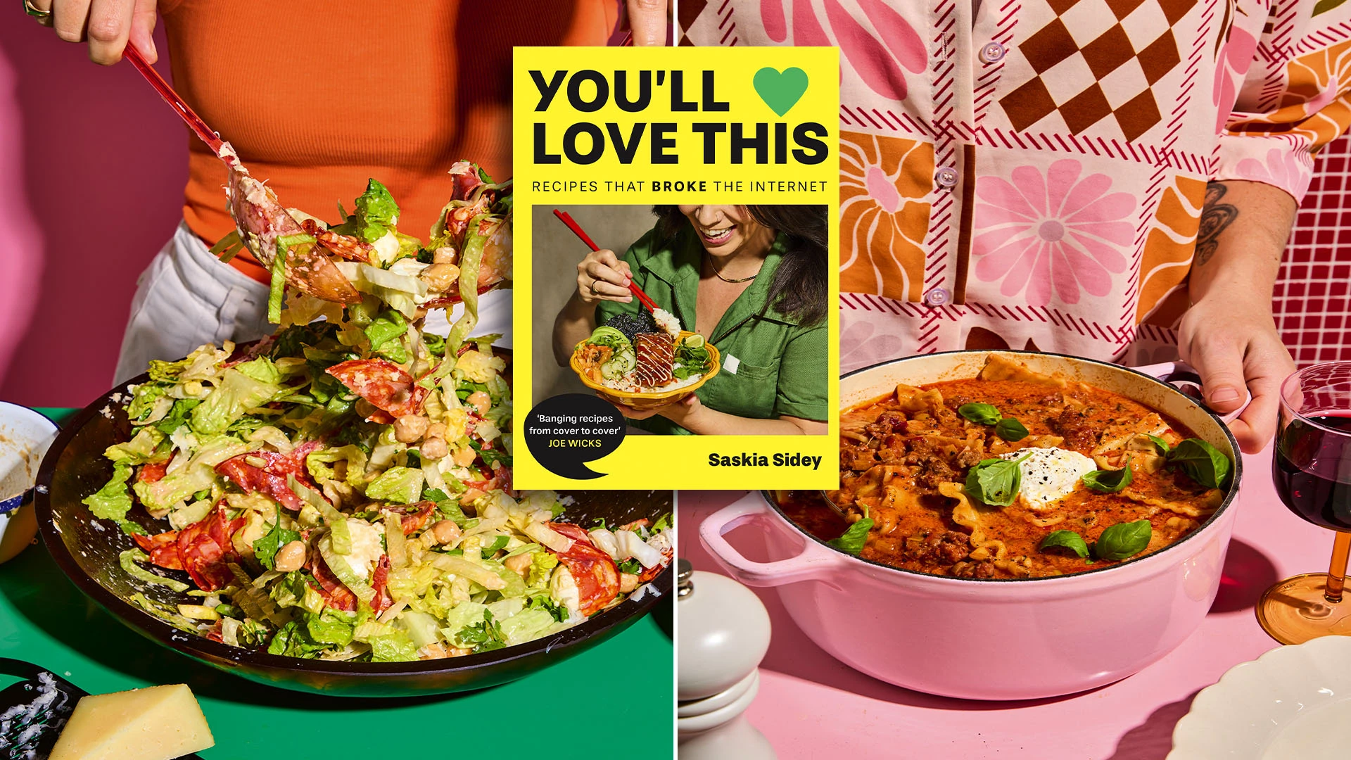 It's every viral recipe in one book - including Kim Kardashian's fave salad