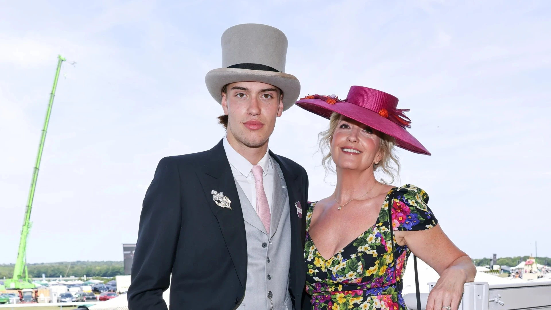 Penny Lancaster joined by rarely-seen son, 19, as Sir Rod skips Royal Ascot