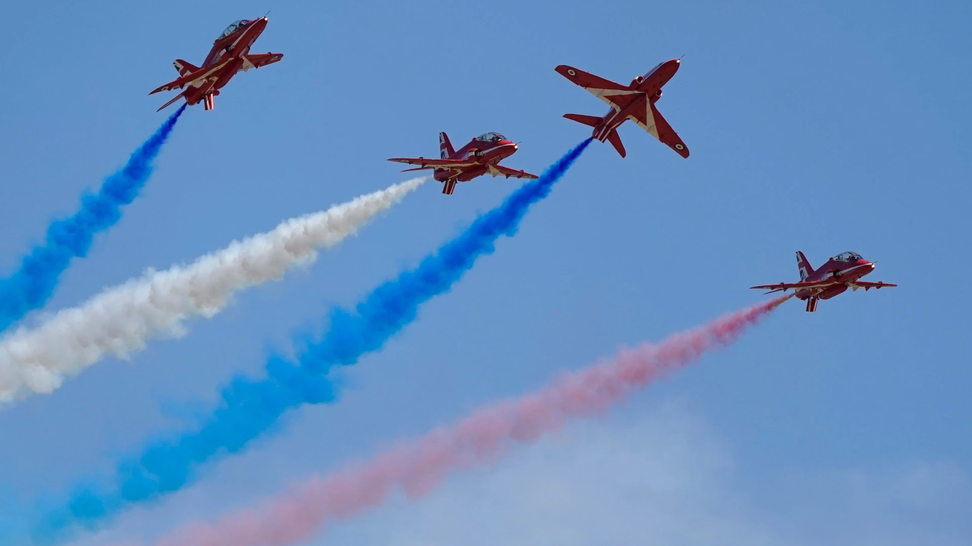 RAF Red Arrows set to use vegetable oil for fuel in major green move