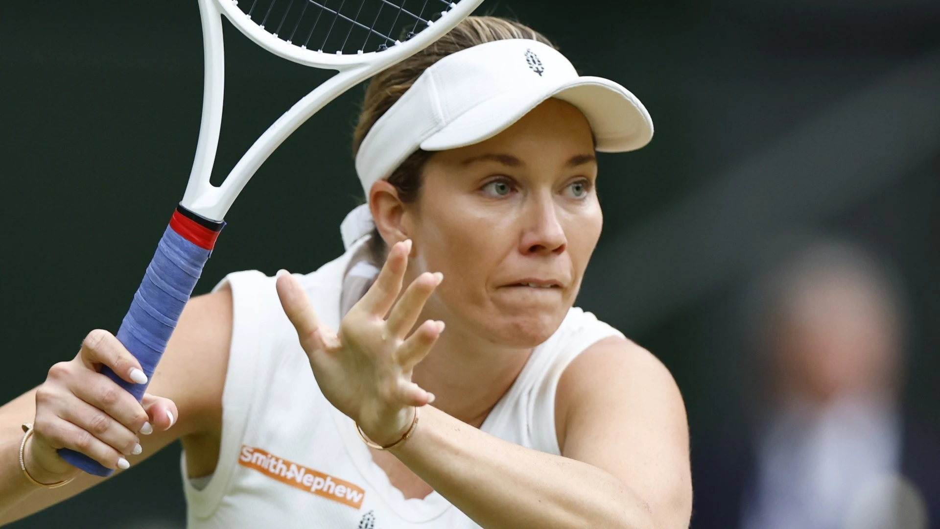Grand Slam finalist reveals vile cameraman 'made out with my face'
