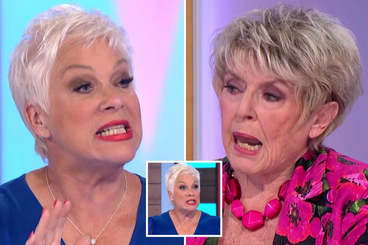 Loose Women's Denise Welch shouts at Gloria Hunniford in rage over Covid rules