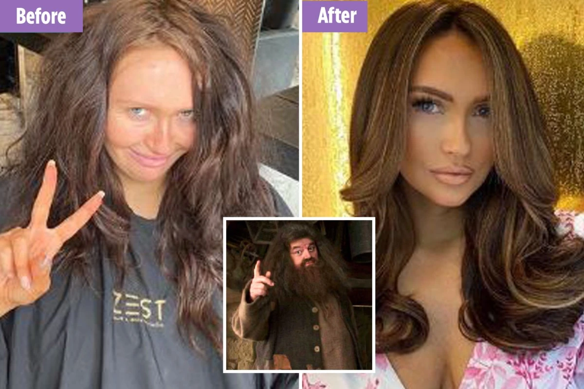 Charlotte Dawson compares herself to HAGRID with hair transformation pics