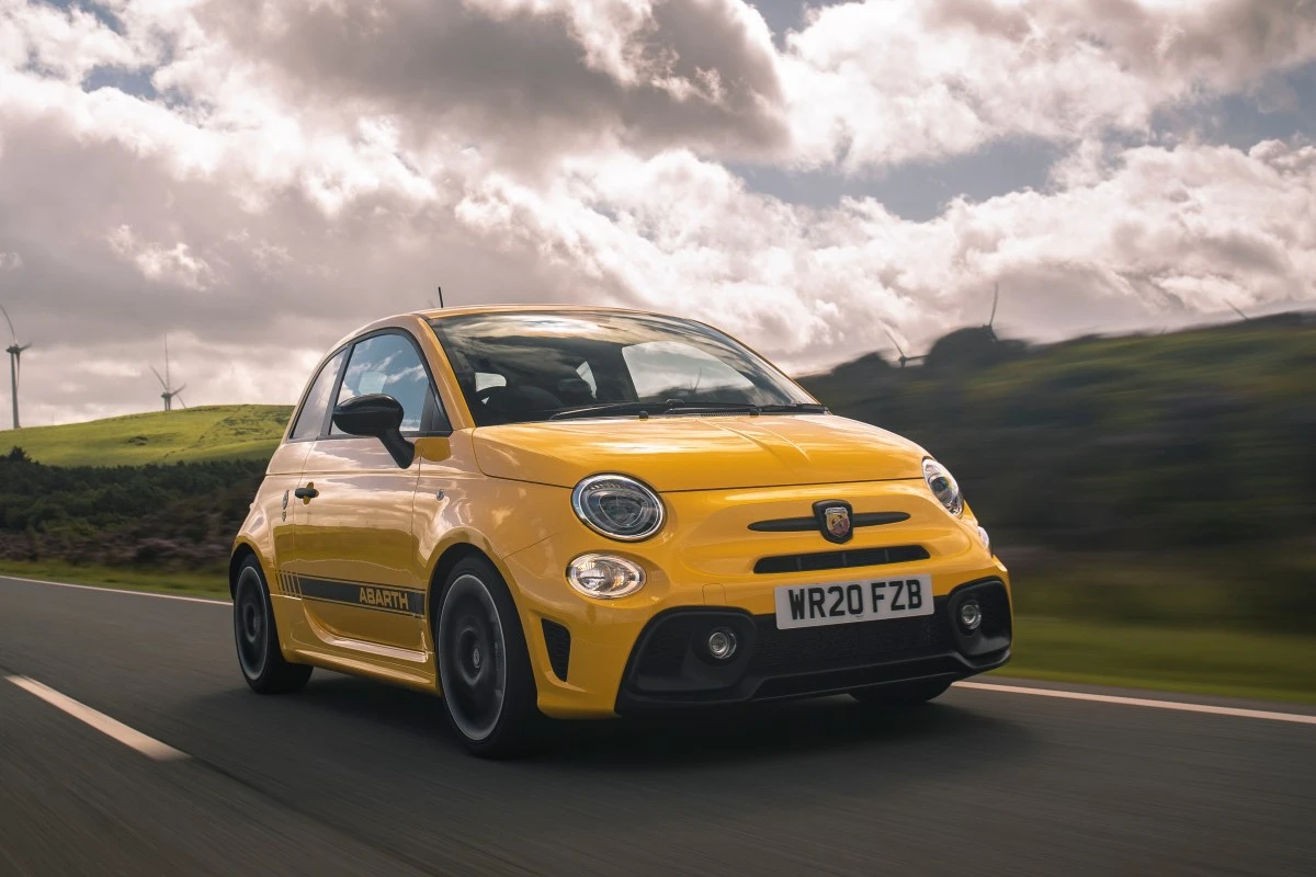 Abarth 595 Competizione packs 180hp but isn't much bigger than a dodgem
