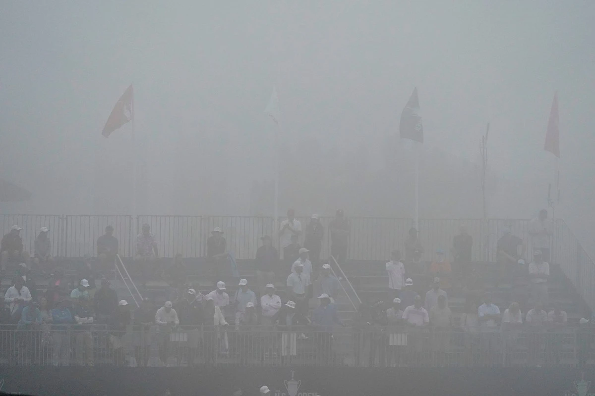 US Open chaos as fog &bad weather push tee-times back by 90 mins at Torrey Pines