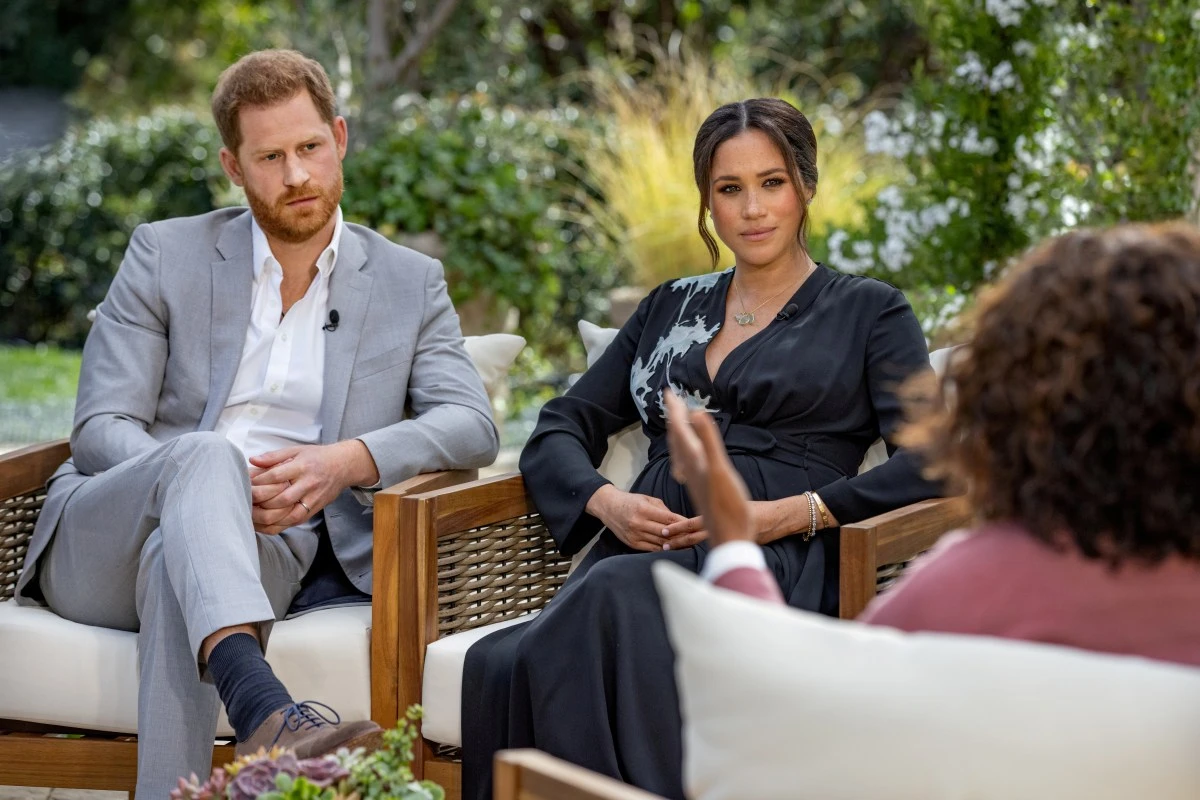 Meg & Harry 'told Royals they didn't want son to be prince then moaned to Oprah'