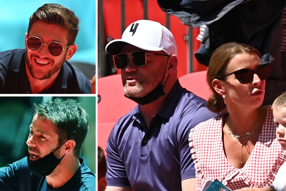 Redknapp, Rooney & Lallana among stars at Wembley watching England's Euros game