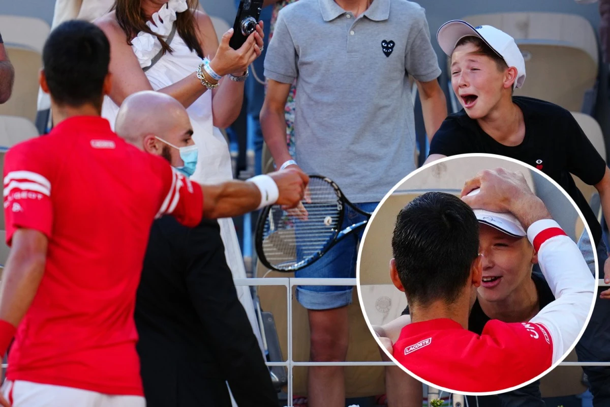 Djokovic hands kid his racket and claims he COACHED him to French Open win