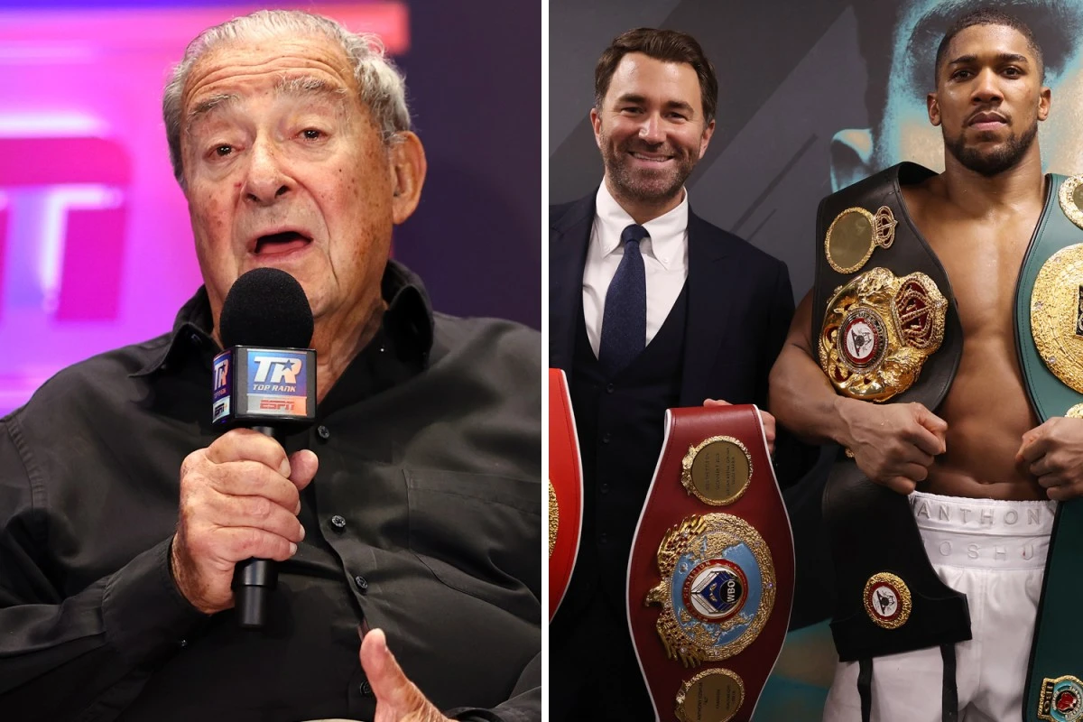 Eddie Hearn hits back at Arum and calls him 'greediest man I've ever met'