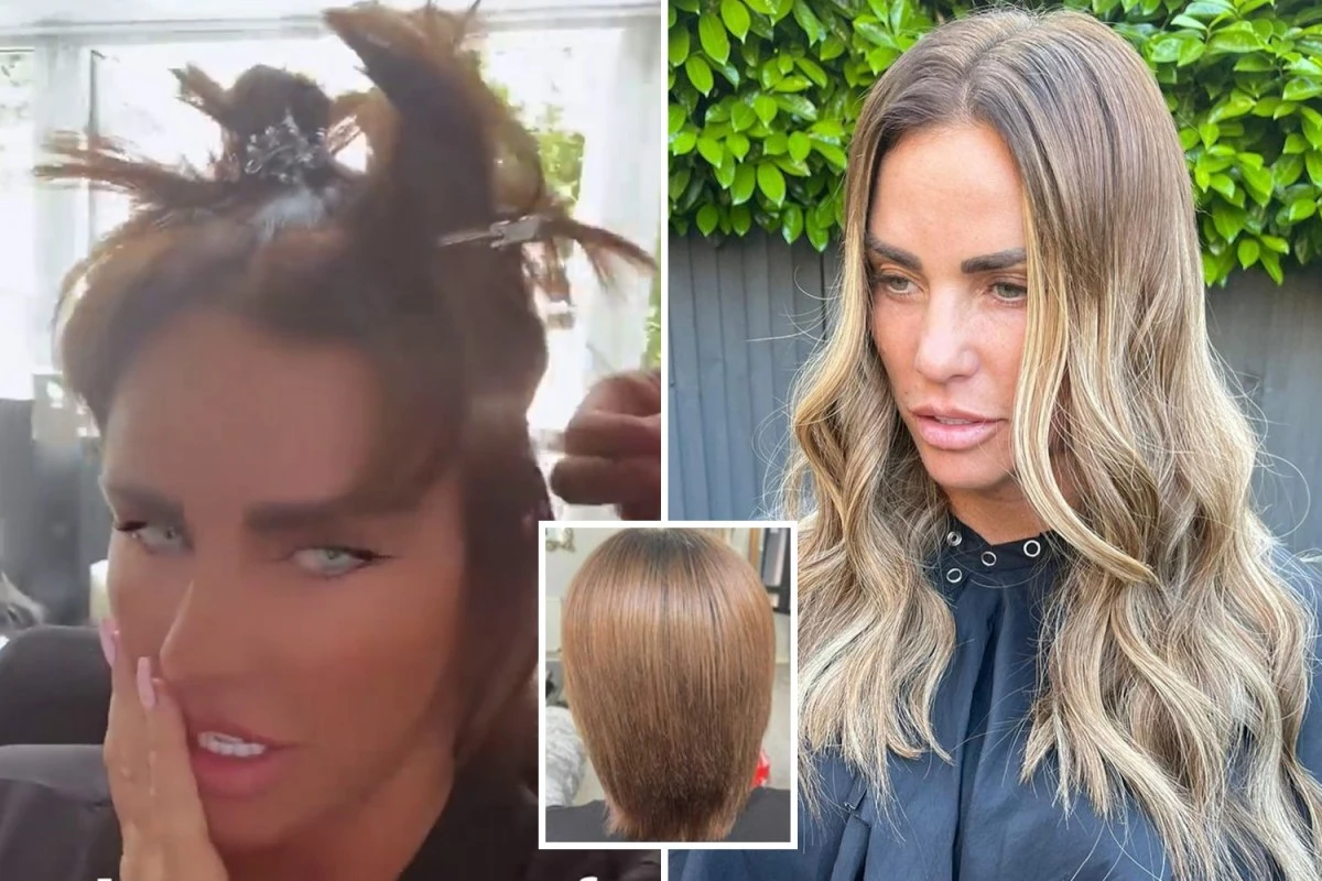 Katie Price gets hair makeover as son Junior enjoys birthday party with dad Peter