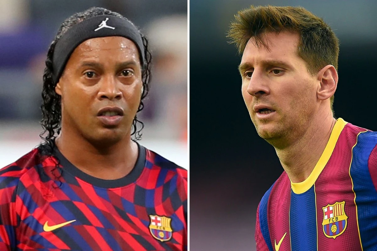 Ronaldinho wants Messi to stay at Barca and club to retire No10 in future
