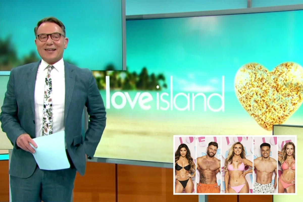 Good Morning Britain's Richard Arnold told stop drooling at Love Island hunks