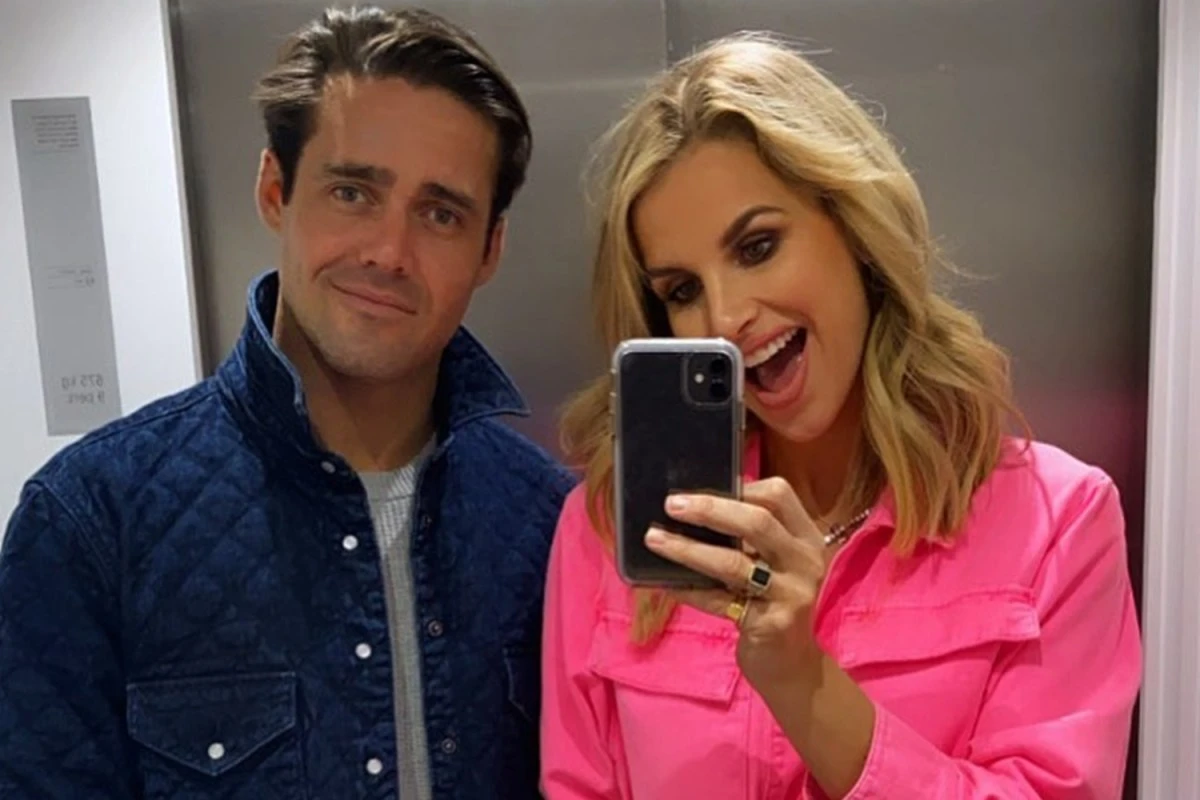 Spencer Matthews left red faced as wife Vogue threatens to 'buy a gimp mask'