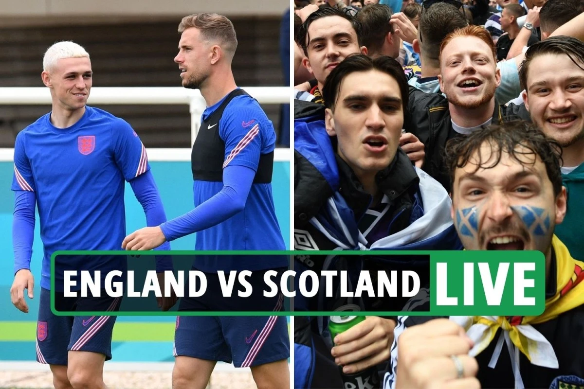 Follow all the build-up ahead of huge Euro 2020 clash at Wembley