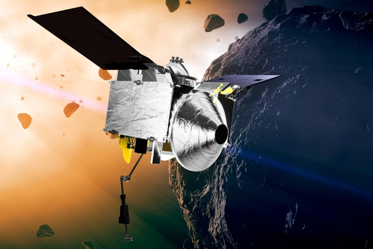 Nasa probe hurtling back to Earth with rocks from 'doomsday' asteroid