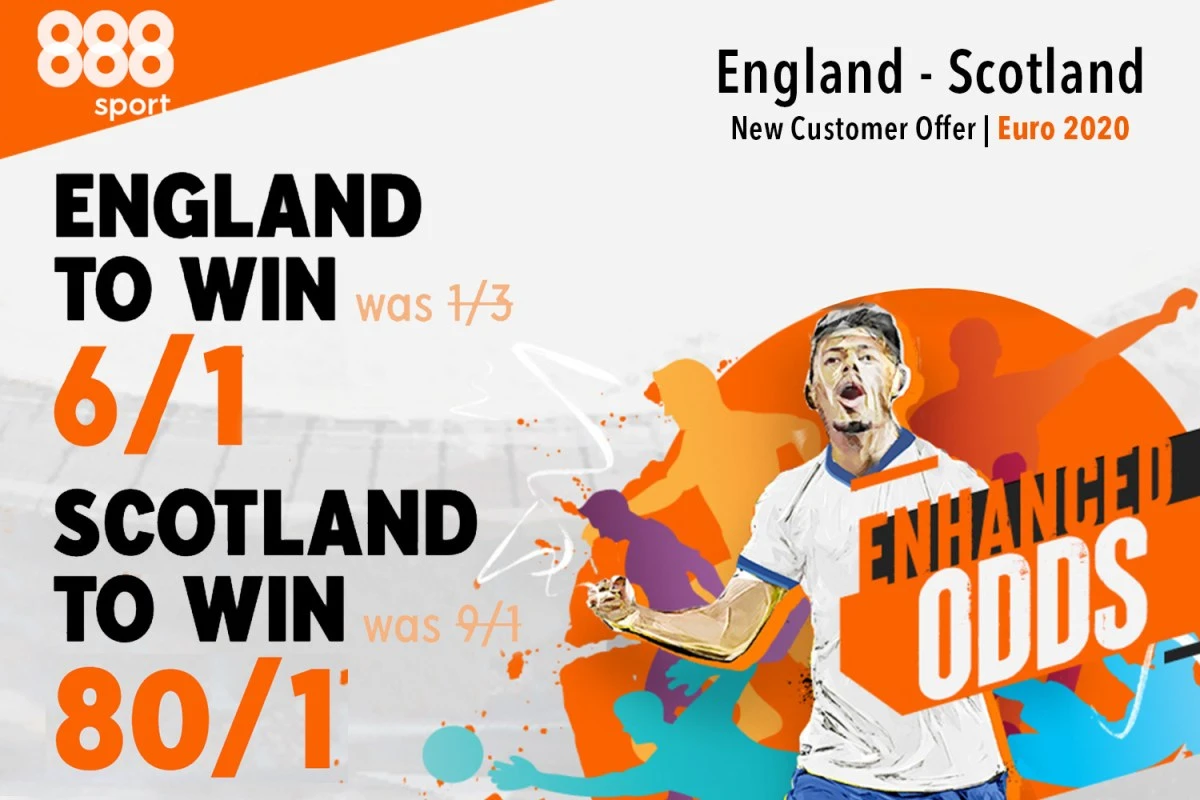 Get England at 6/1 or Scotland at huge 80/1 in boosted odds with £5 max bet
