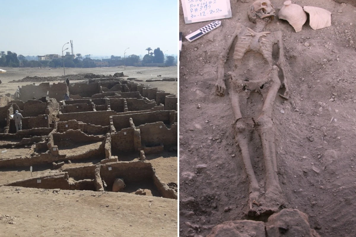 Lost 'Golden City of Luxor' uncovered in Egypt after 3,000 years
