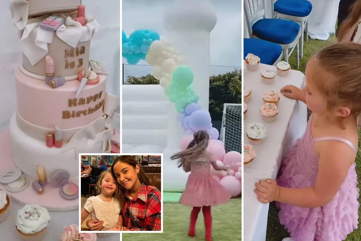 Inside Jacqueline Jossa's incredible 3rd birthday party for daughter Mia