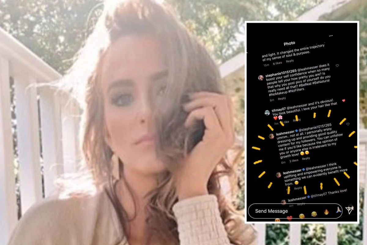 MODEL MOM Teen Mom Leah Messer looks like a model in stunning photos after slamming trolls