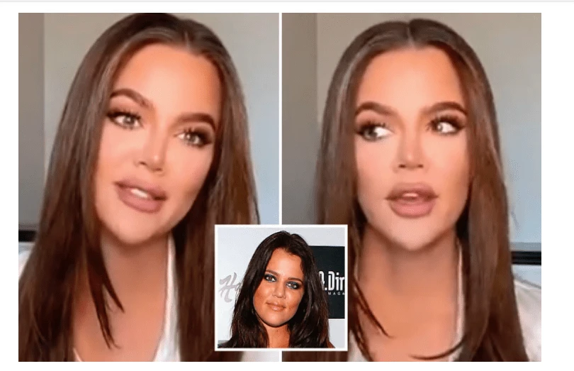 'WHO'S THAT?' Khloe accused of getting nose job as she looks 'so different' in new clip