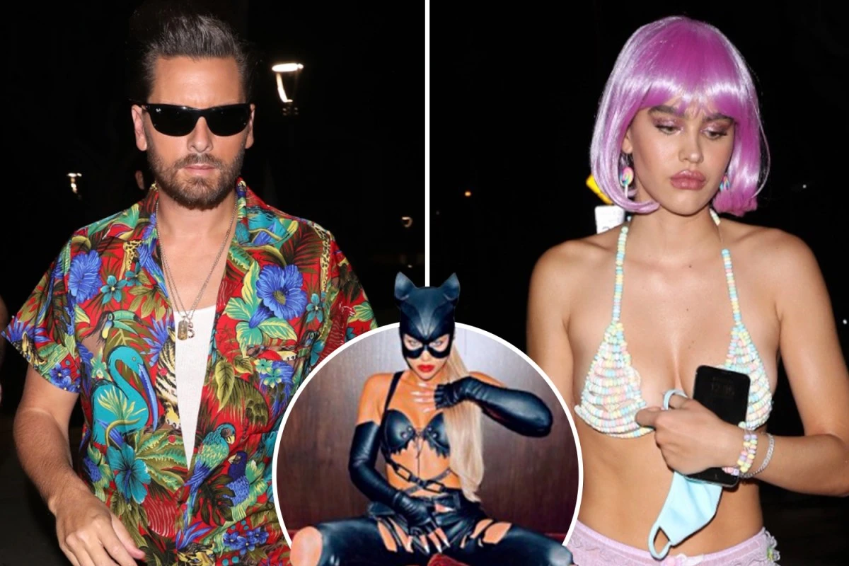 NEW TREAT! Scott Disick goes to Halloween bash with Lisa Rinna's daughter Amelia Hamlin, 19