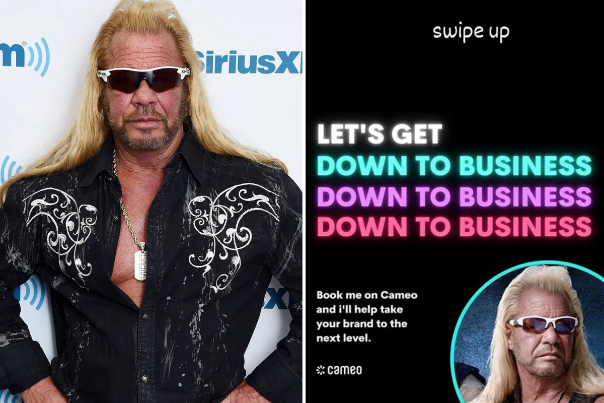 DOG DEAL Dog the Bounty Hunter launches Cameo venture to 'take businesses to next level'