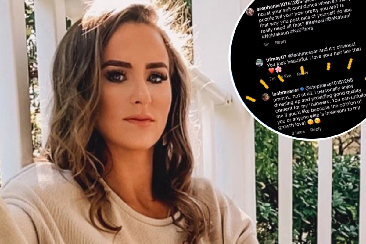 'WHY THE HATE?' Teen Mom Leah slams 'irrelevant' trolls who criticize her appearance
