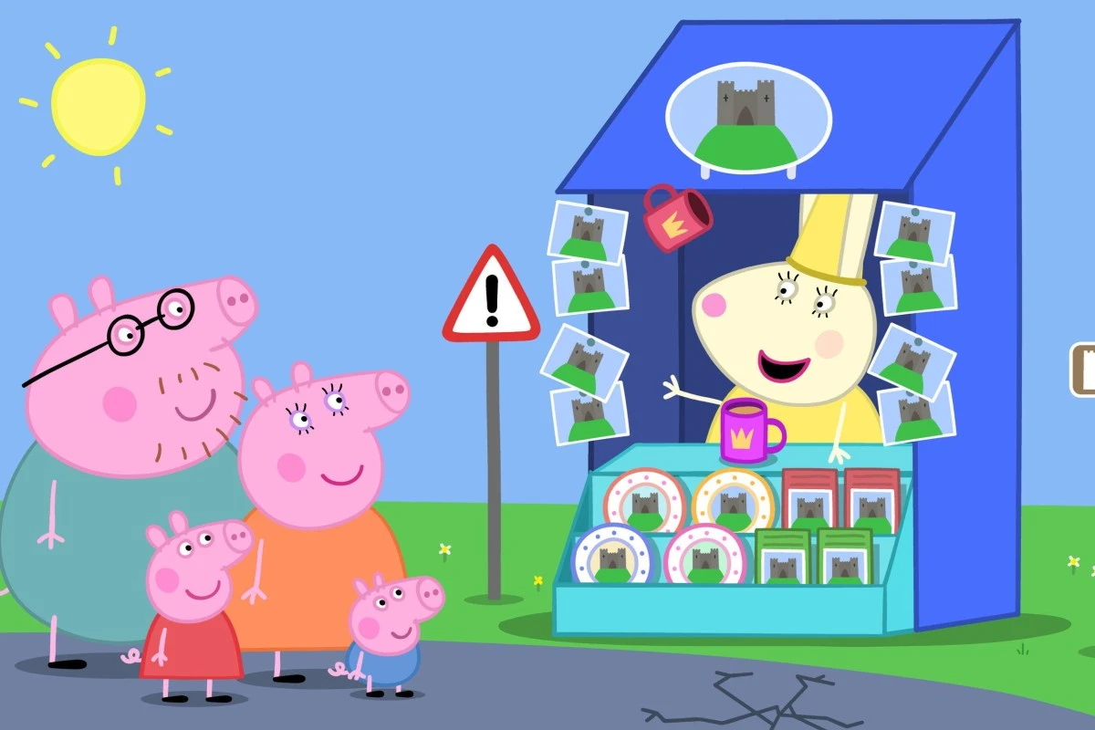 curious george Why does George not talk in Peppa Pig?