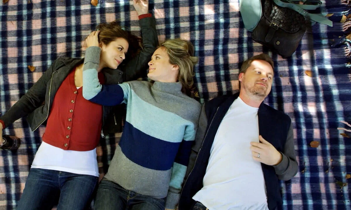 LOVE TRIANGLE Netflix fans 'ugly crying' as sexy threesome hit You, Me, Her gets emotional