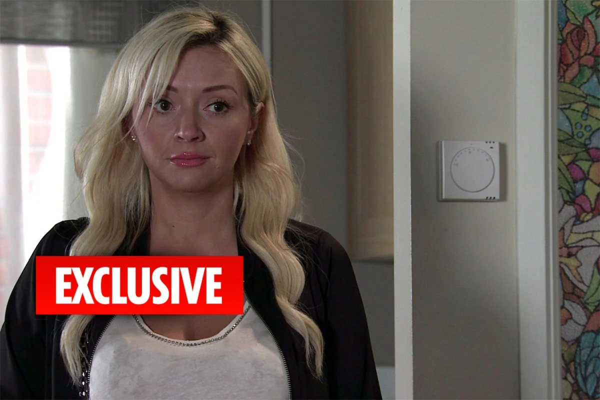 NOT CORRIE-ING ON Kimberly Hart-Simpson has filmed her final Corrie scenes as Nicky