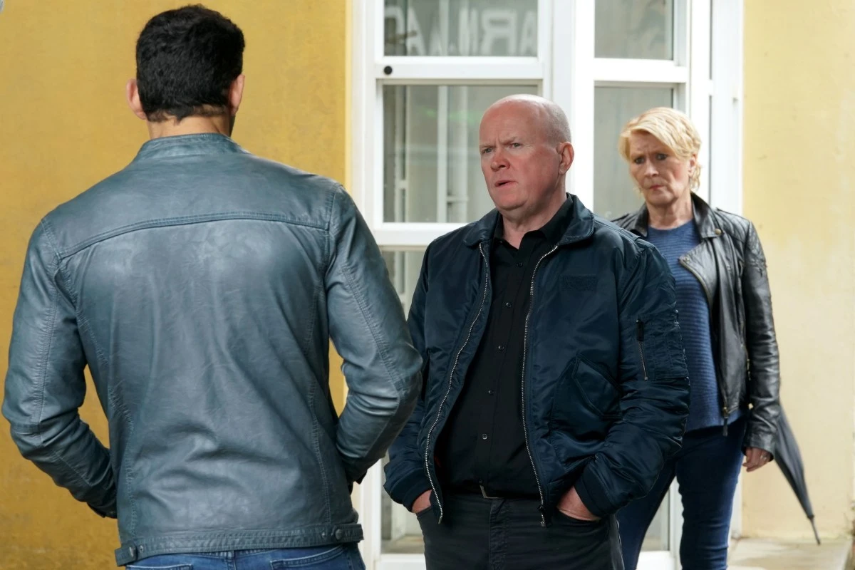 DODGY ROBBERY EastEnders' Phil in danger as Kat's classic car heist gets underway