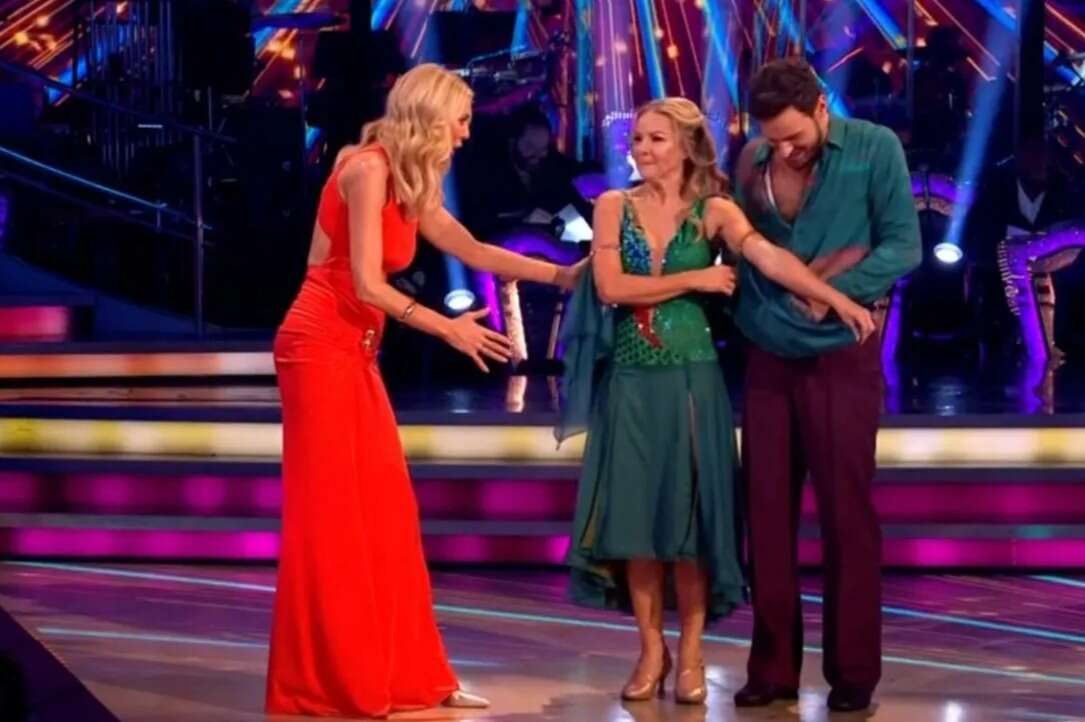 Strictly's Vito Coppola in wardrobe mishap as he struggles to 'protect his dignity'