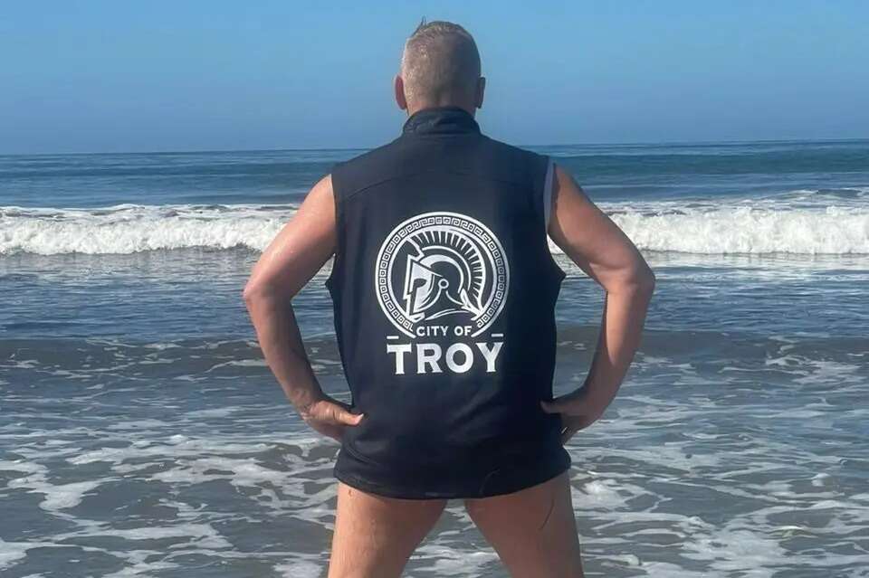 I went into the sea wearing little by a City Of Troy gilet hoping for answers