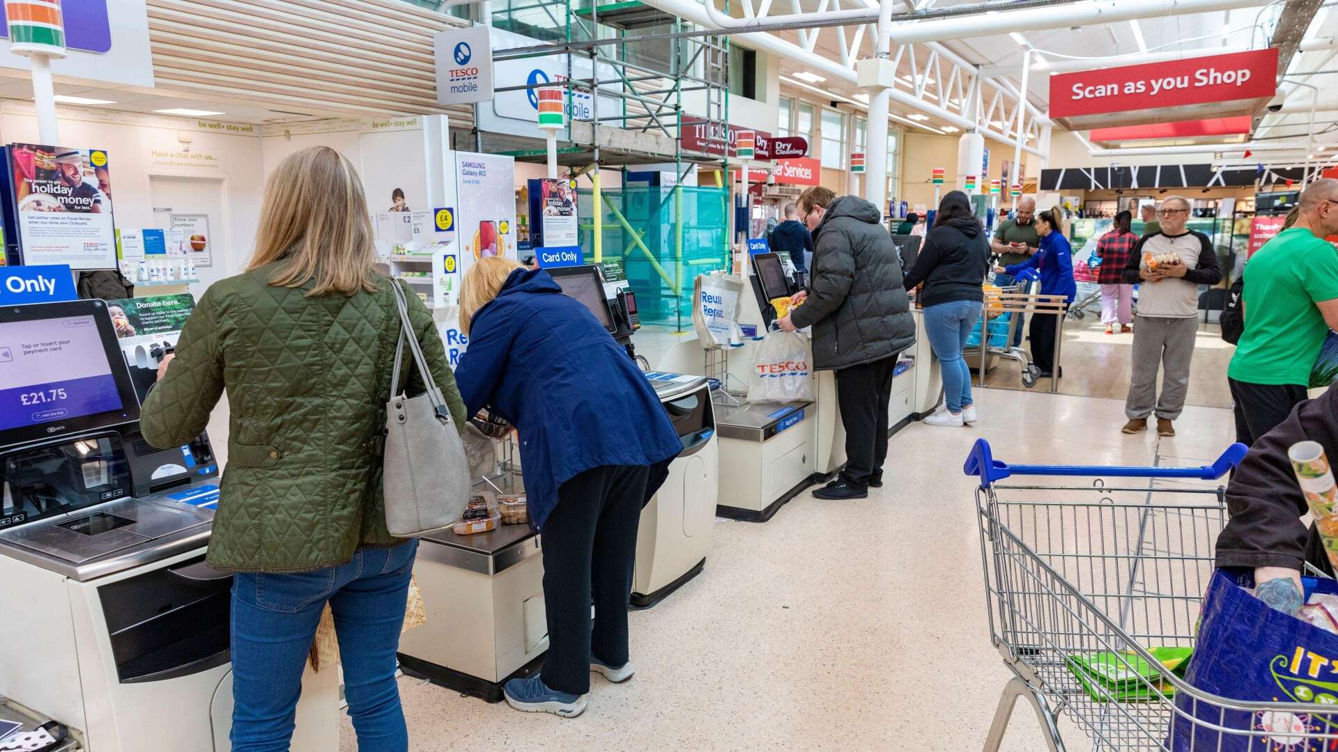 I do 'random checks' on self-scan customers in Tesco - there's habit we hate