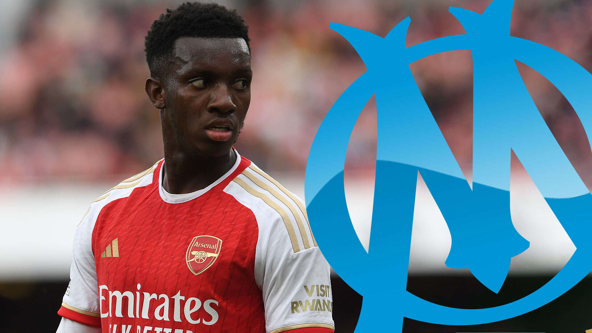 Marseille 'approach Eddie Nketiah' after protests against Mason Greenwood deal