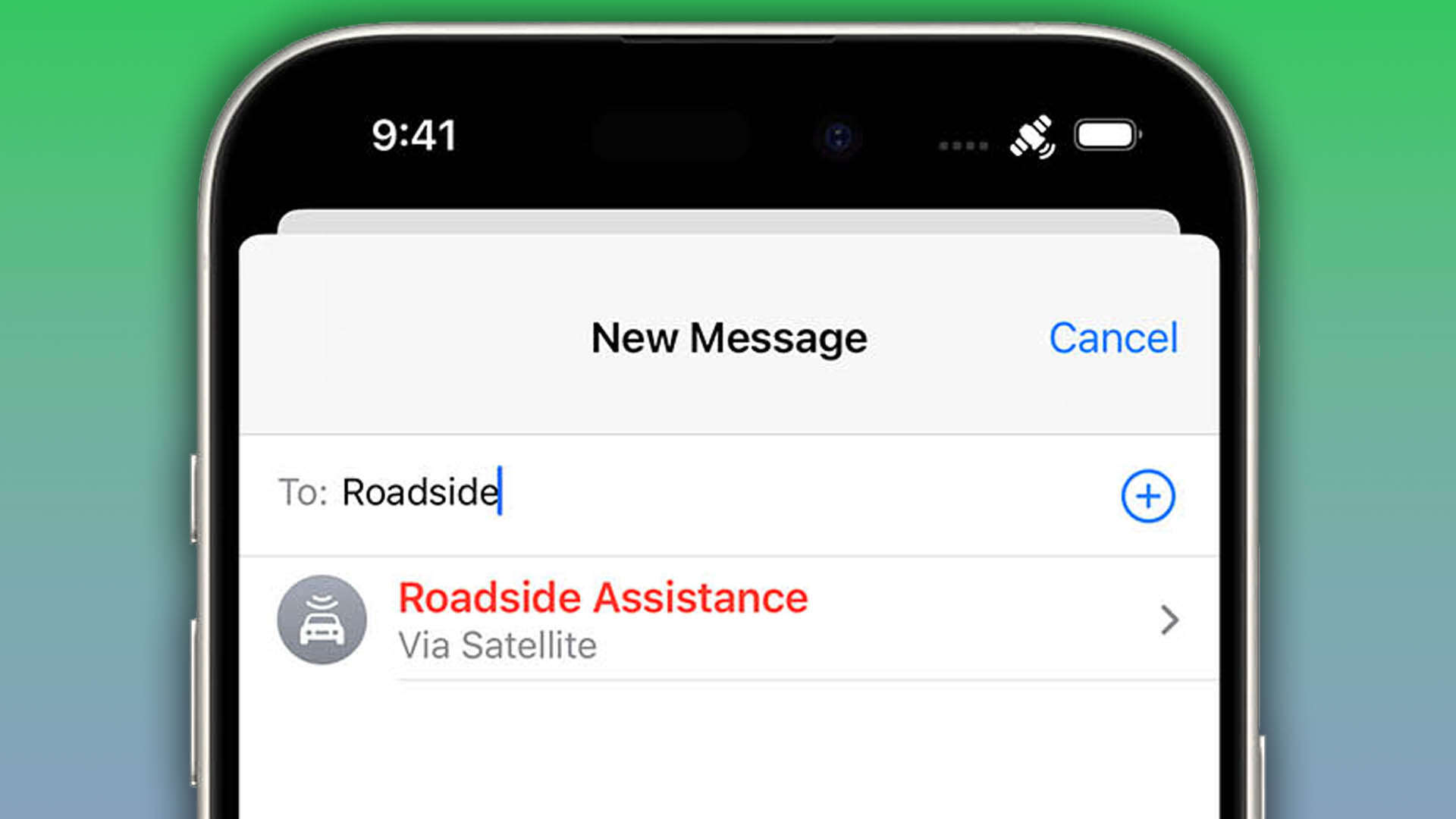 Drivers can use iPhone to call roadside help with no signal or breakdown cover