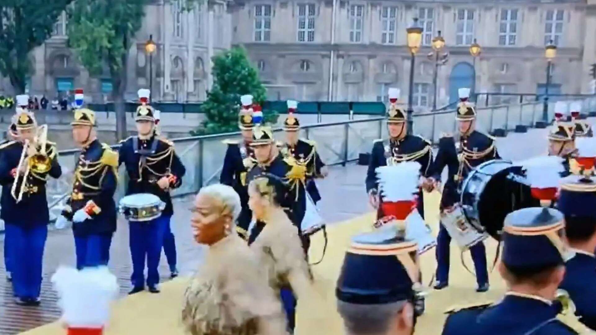 Fans say ‘France win gold in dad dancing’ after opening ceremony moment