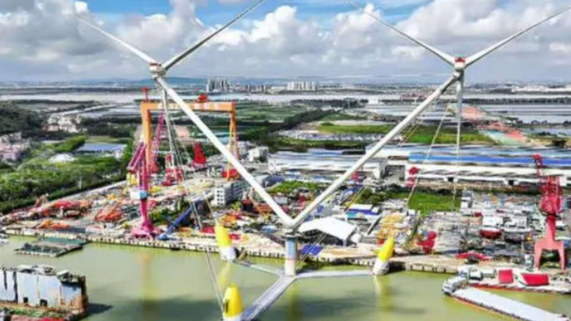 World's largest floating wind turbine that can withstand HURRICANES is revealed