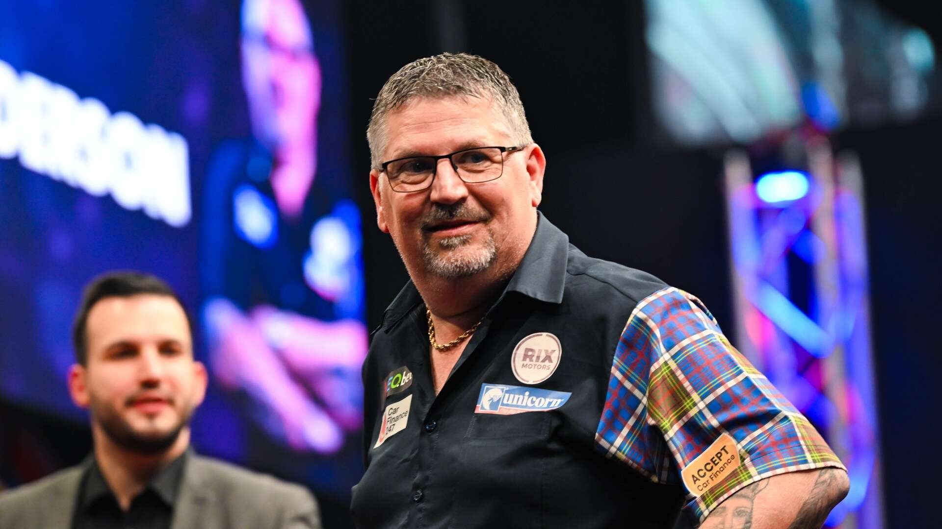 Gary Anderson wants to win so badly he made a kid cry and would upset a granny