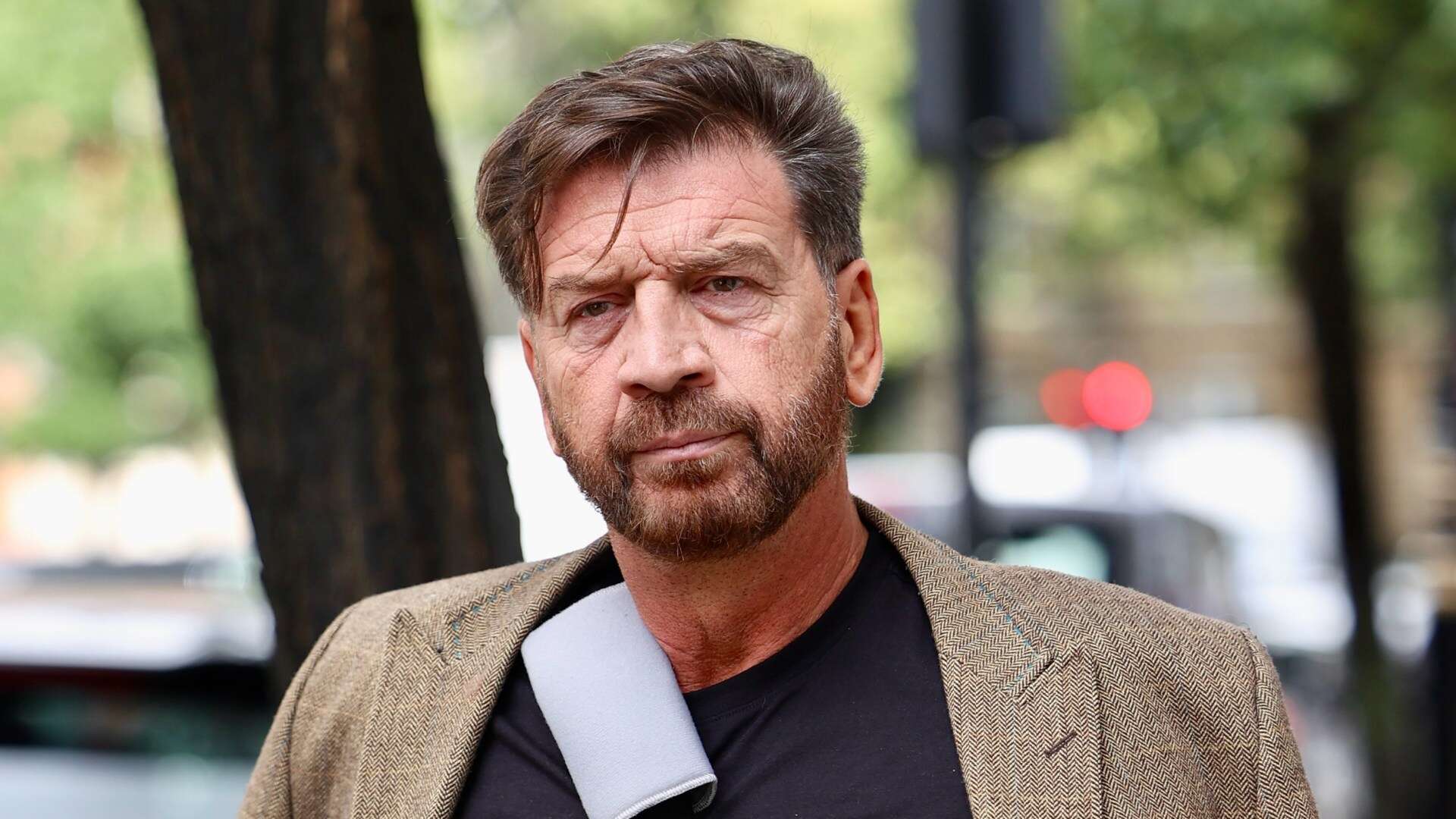 Nick Knowles waiting to find out his fate on Strictly after injuring left arm