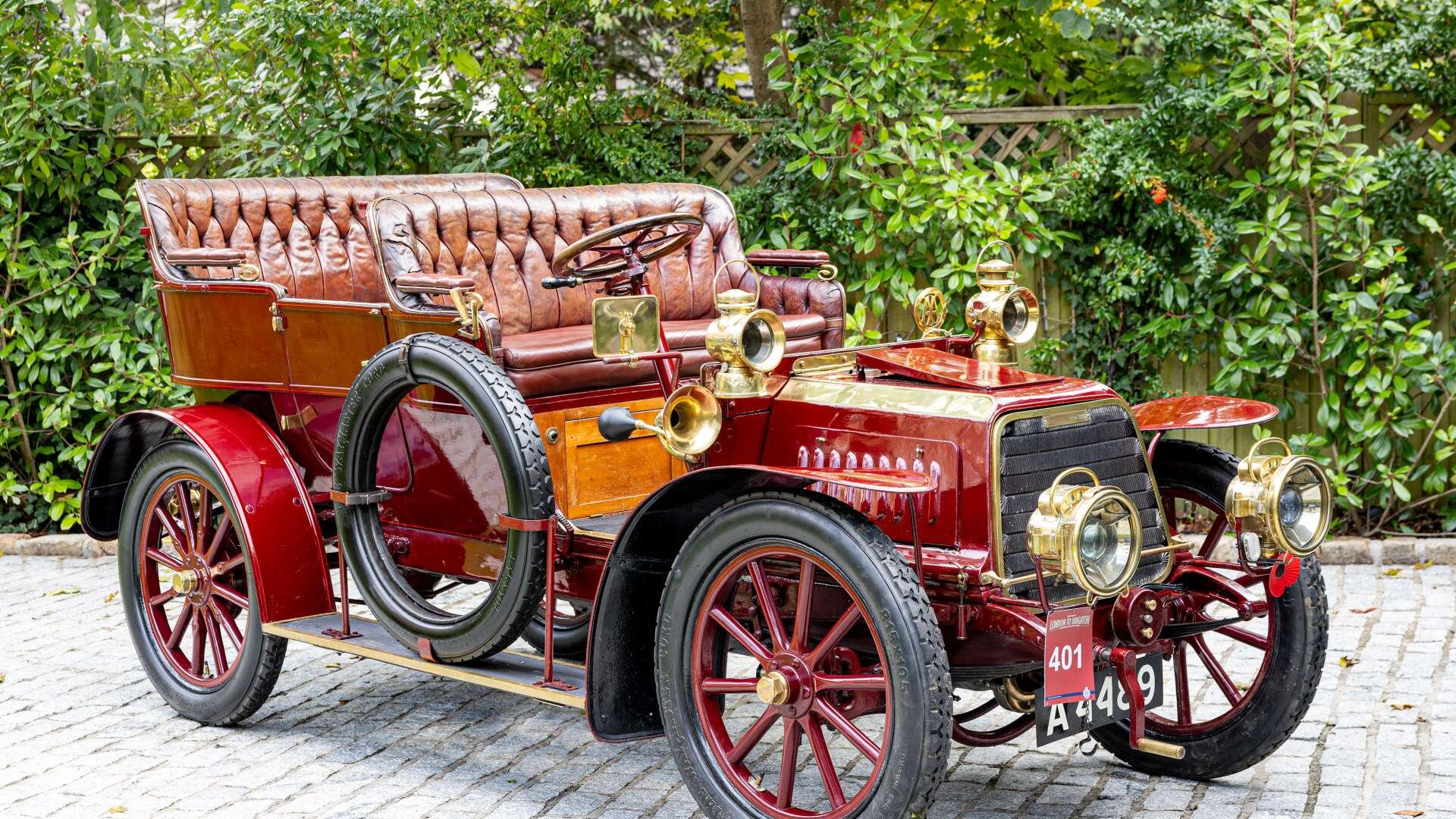 Exquisite 120-year-old car with wooden steering wheel for sale for £240k