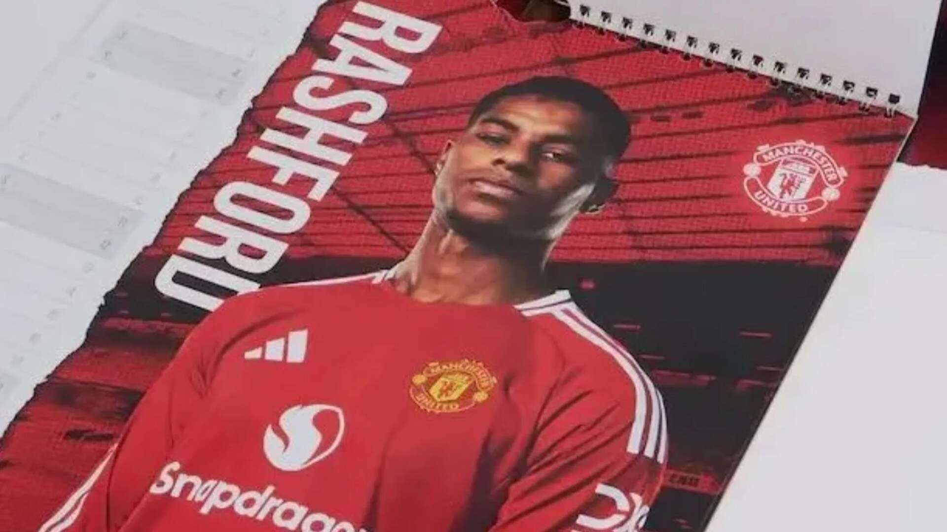 Marcus Rashford is Mr January for Man Utd’s 2025 calendar despite exit rumours