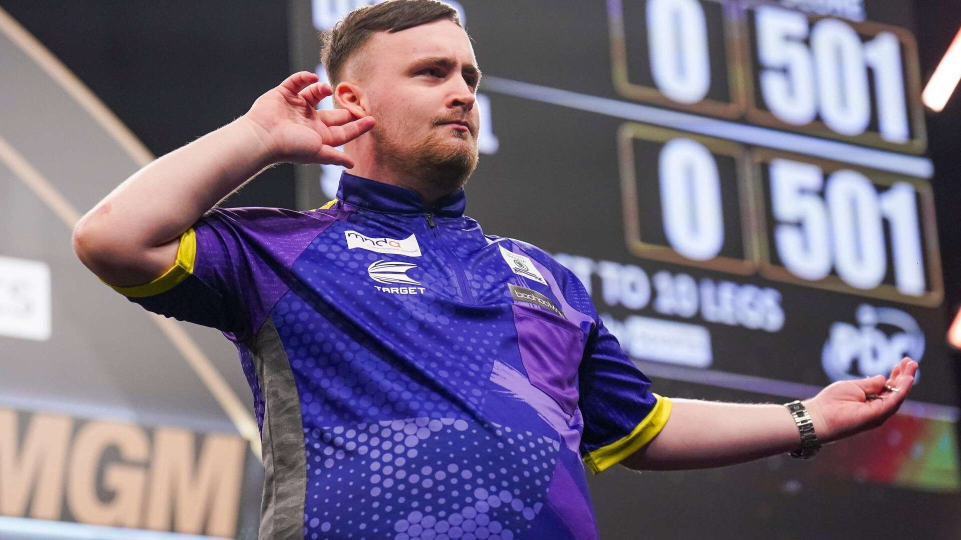 Luke Littler, Michael van Gerwen and Luke Humphries feature on day one