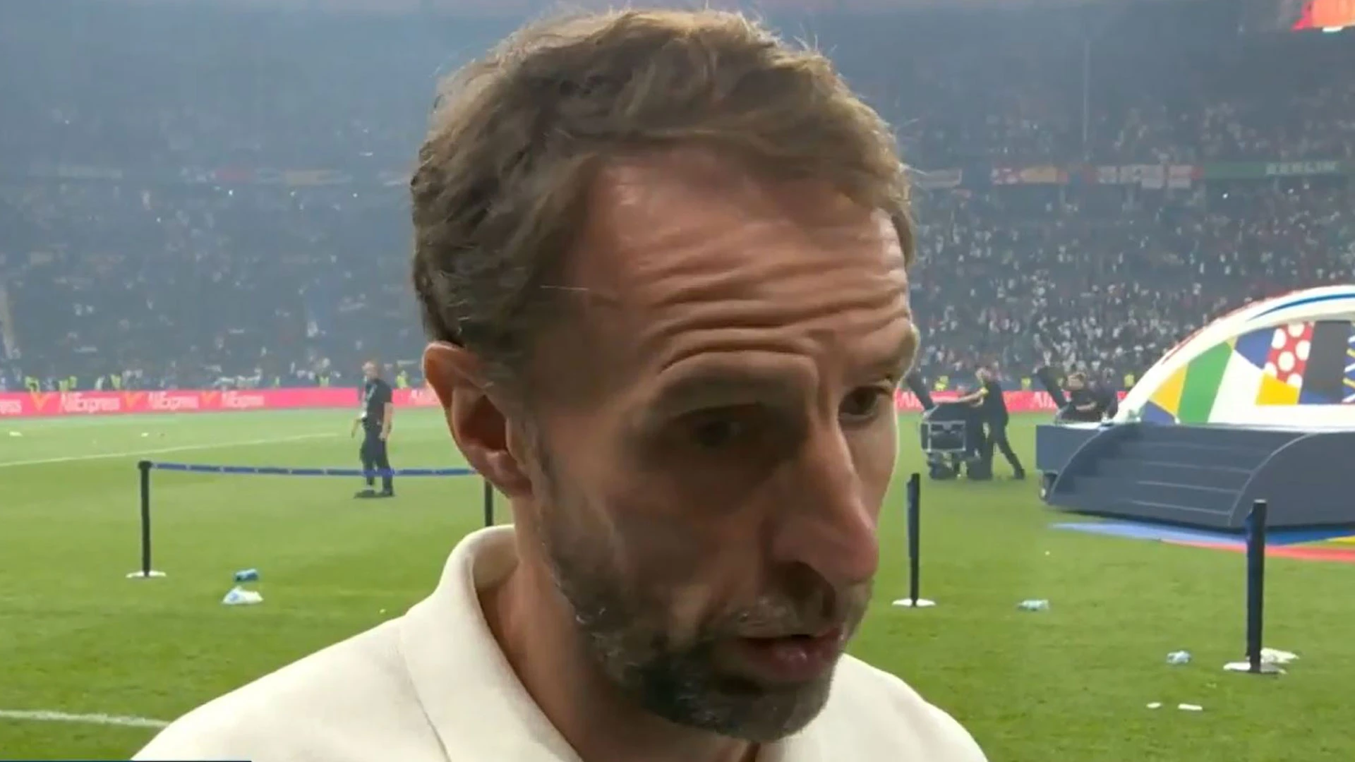Was this the moment Southgate accidentally let slip he was quitting England?