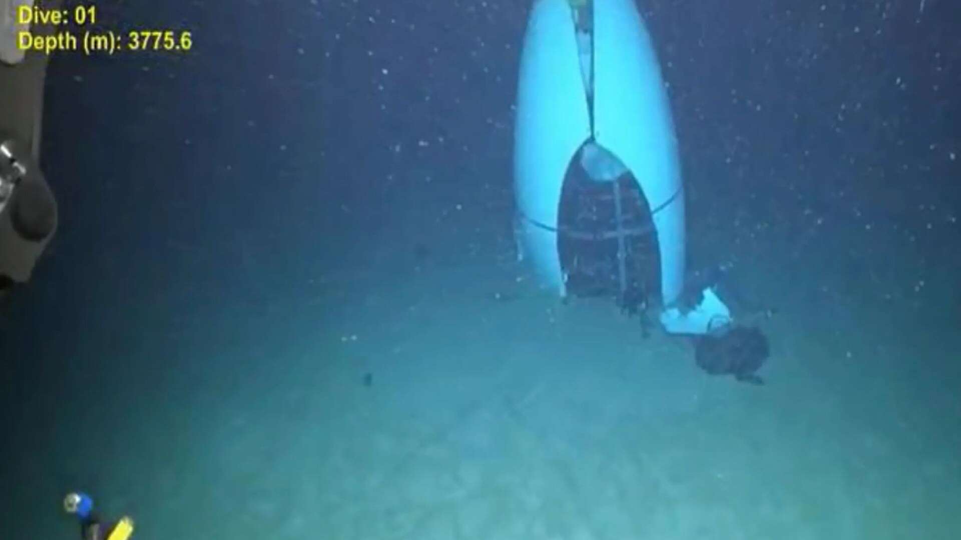 New graphic shows final journey of Titan sub… & last words of crew