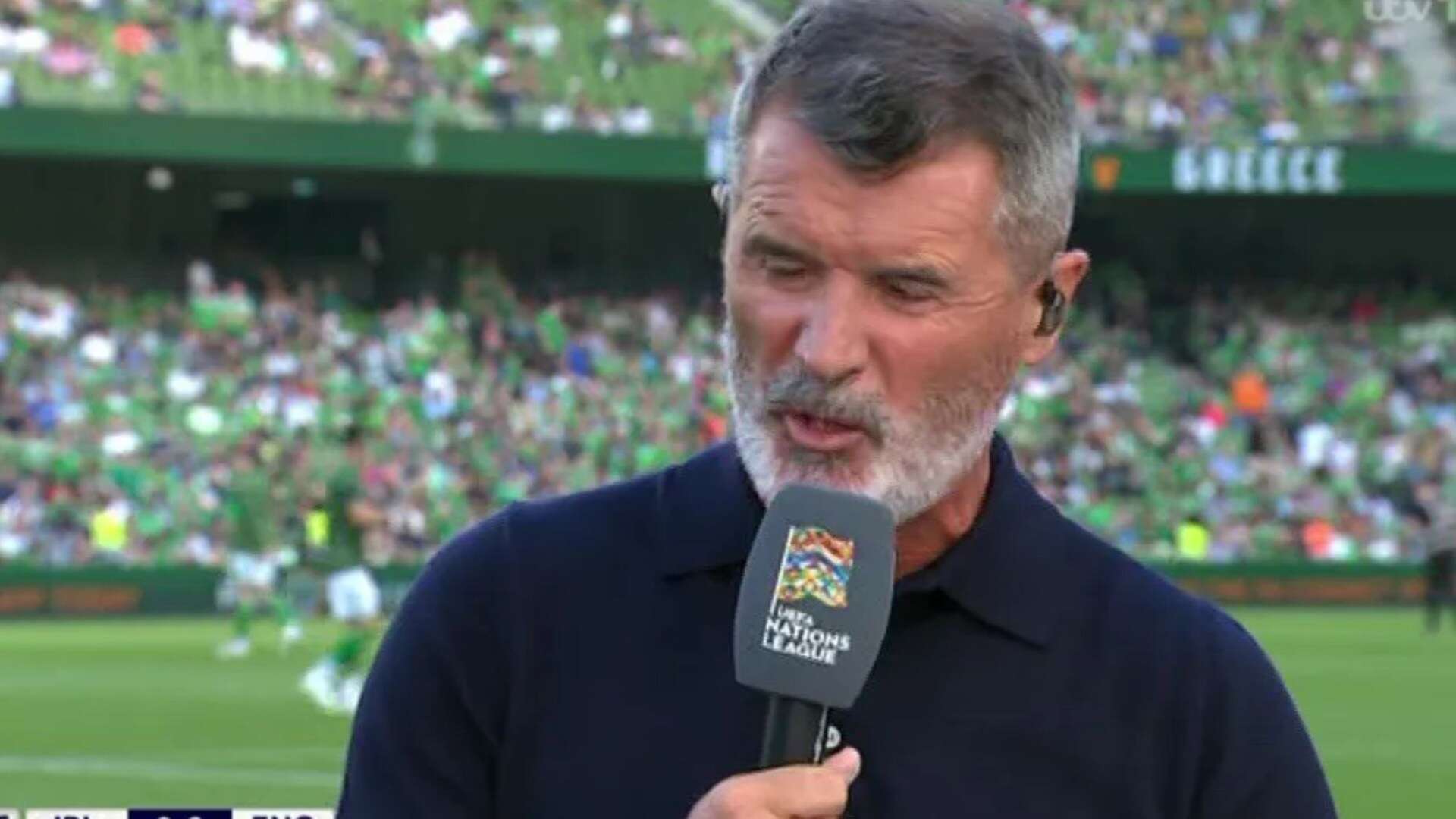 Roy Keane swears on ITV in rant about Irish FA leaving Ian Wright in stitches 